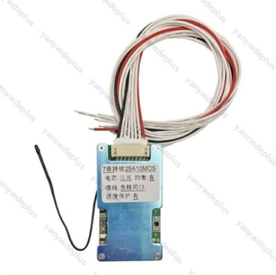 7S 24V 20A Li-ion Lithium 18650 Batterie BMS Protection Board Battery Shield NTC