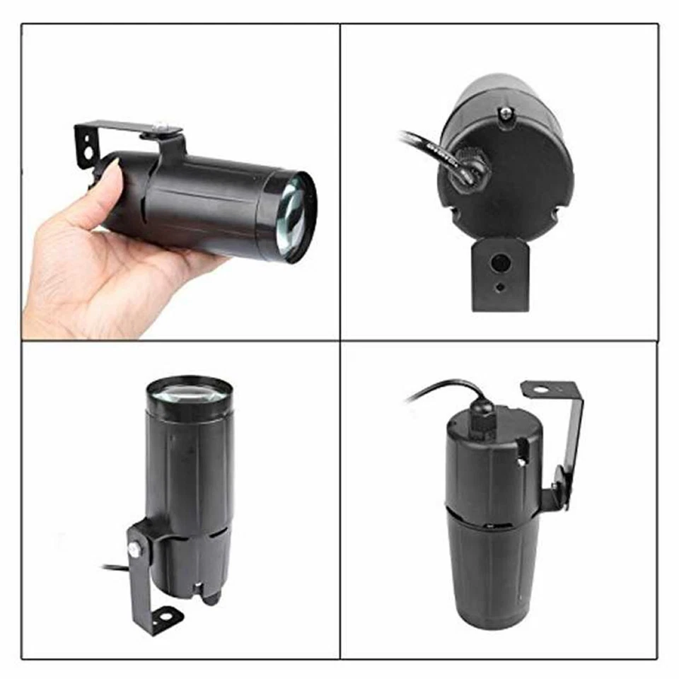 Mini 3W RGB LED Strahler Beam Discokugel KTV Party Show Bühne Projektor Pinspot - Bild 4 von 4