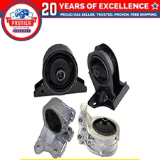 1999-2003 Mitsubishi Galant 2.4L Engine Motor & Auto Trans. Mount Set 4PC