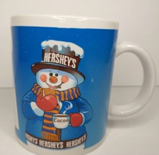 Hershey's Hot Chocolate Mug Cocoa Cup 31460 Snowman Smores Campfire Recipe 