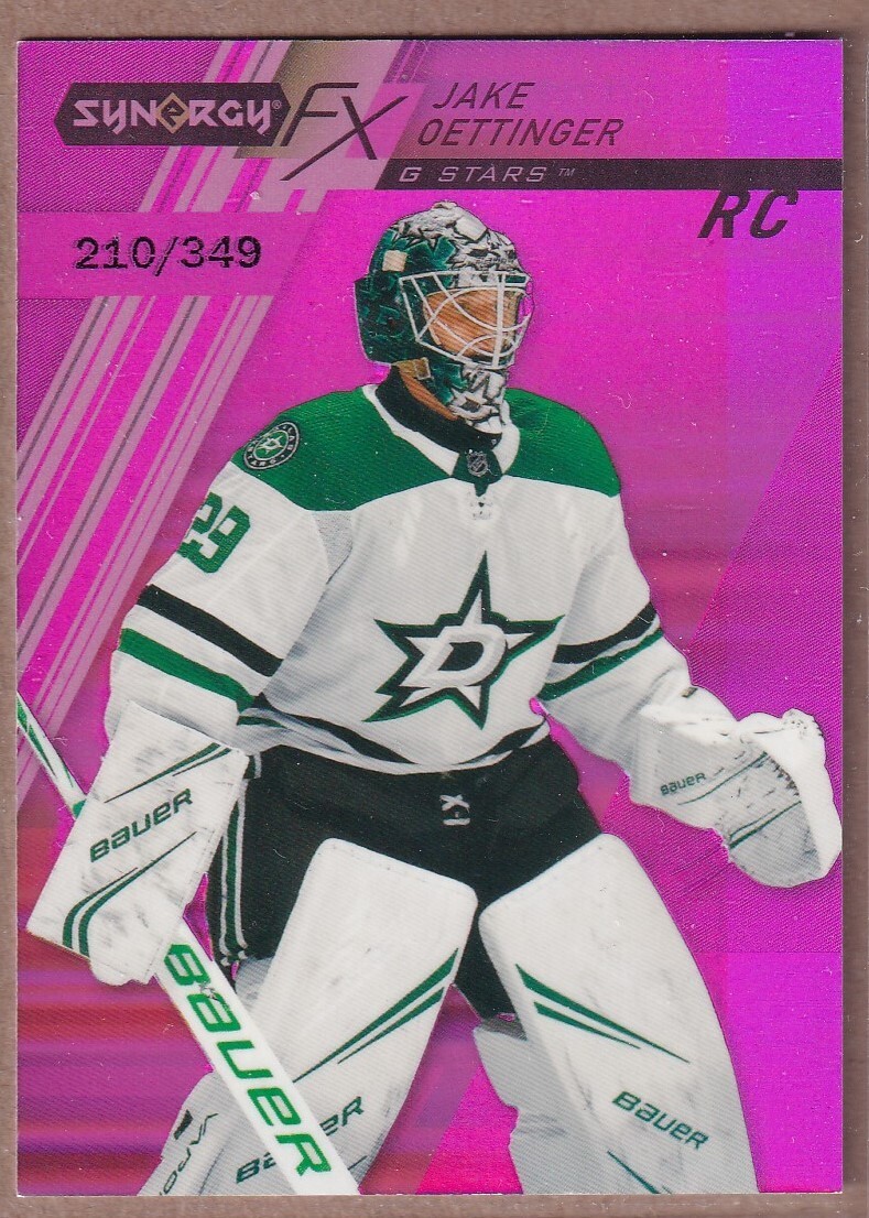 2020-21 Synergy Synergy FX Rookies Purple #FXRJO Jake Oettinger RC