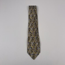 J. Jerry Garcia Men Abstract California Mission Collection 52 Silk Necktie