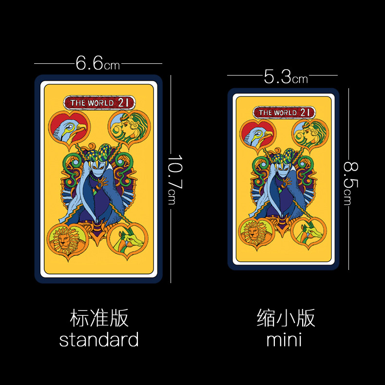 Anime JoJo's Bizarre Adventure 31Pcs Tarot Card High Quality Cards