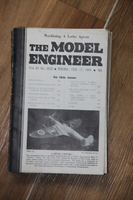 The Model Engineer Vol 90 1944 bundle of fourteen