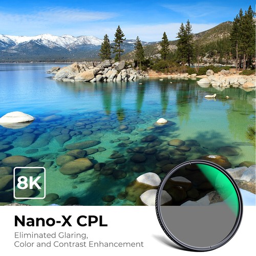 K&F Concept Circular Polarizer CPL Lens Filter Super Slim 37-127mm Nano X - Picture 132 of 175
