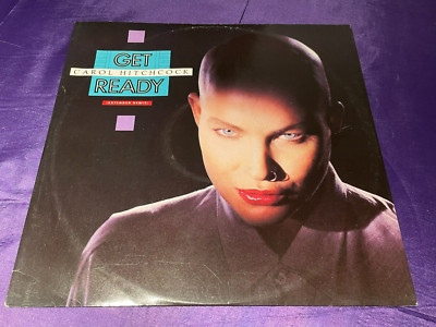 Carol Hitchcock - Get Ready - Vinyl Record 12'' Single - 1987 A&M Records AMY 391