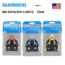 Shimano SM-SH11 SH11 SH12 Cleat set 6 Degree Float SPD-SL Road Bike Pedal Cleats