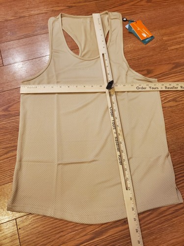 YoungLA Tank Men's Size Small Beige Performance Line Hydrocool Racerback NWT - Picture 7 of 9