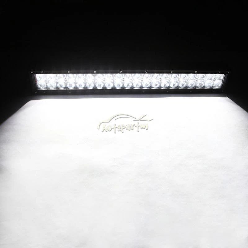 Barra de luz de trabalho LED 22"" POLEGADAS 280W combo ponto inundação para Jeep Wrangler JK TJ YJ CJ - Imagem 3 de 4