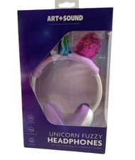 Art  Sound Fuzzy Unicorn Headphones