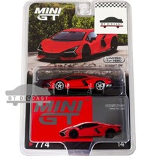 MINI GT LAMBORGHINI REVUELTO 1/64 ARANCIO DAC LUCIDO ORANGE MGT00774 Chase