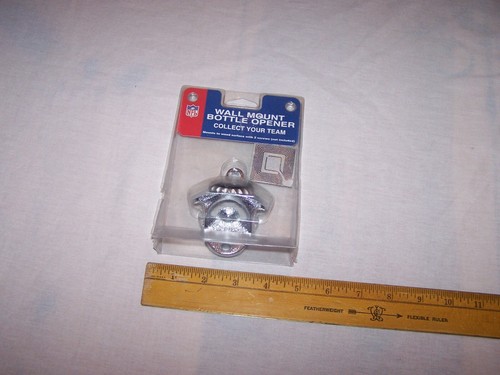 NFL - ATLANTA FALCONS Football Bottle Cap Wall Mount Bottle Opener STARR X - Picture 2 of 6