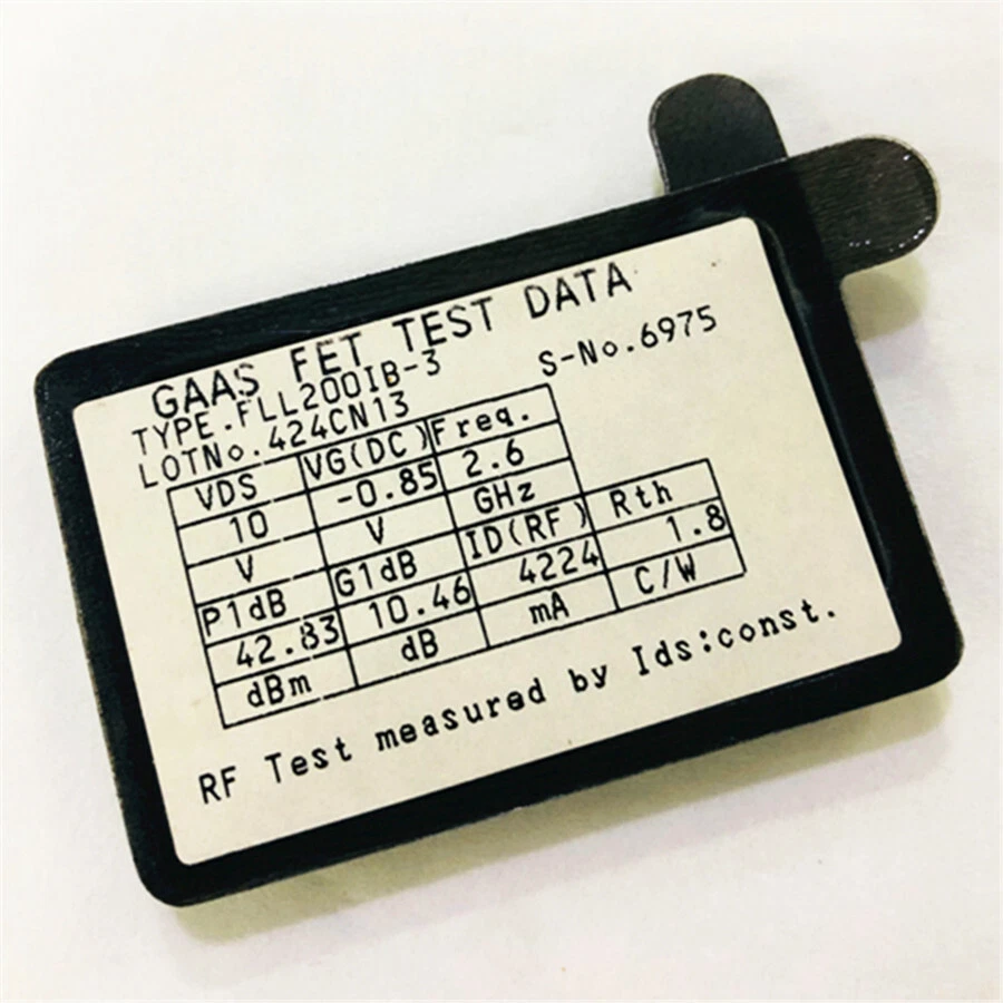 FUJITSU FLL200IB-3 FLL200-3 L-Band Medium & High Power GaAs FET 1.8 GHz New - Image 2 of 3