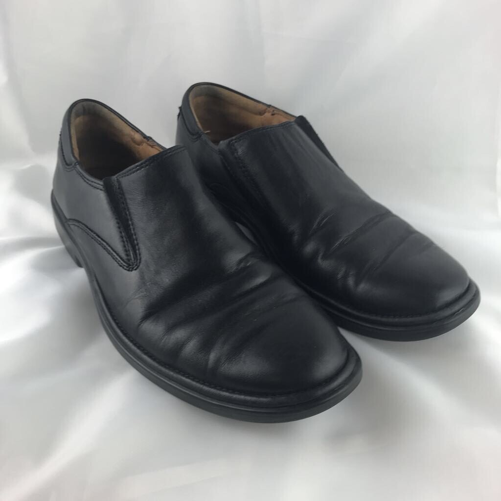 New Bostonian Men’s Slip on Loafers Size 11 Black Leather Work Comfort Bostonian Black Leather Loafers Mens Slip On Shoes Dress 11  main image 3