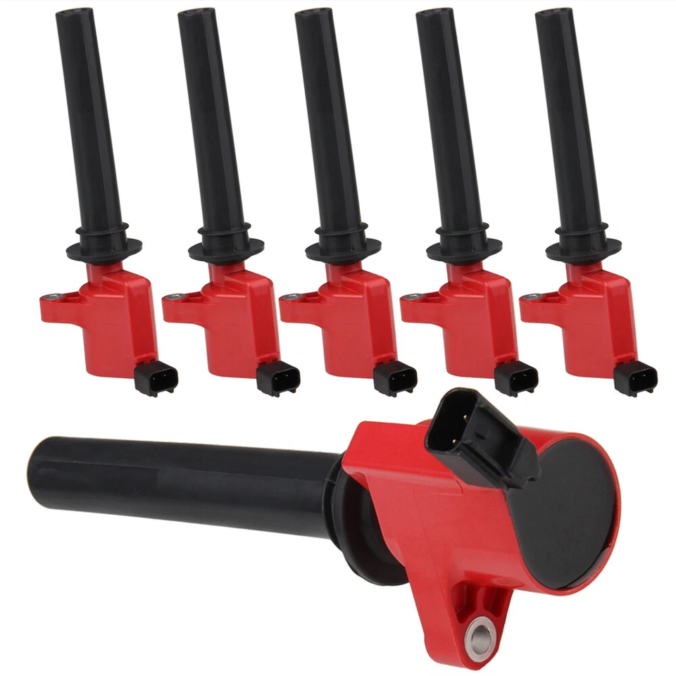 Bobina de encendido FD502 + bujías para Ford Escape Five Hundred Freestyle Taurus Foto 3 de 4