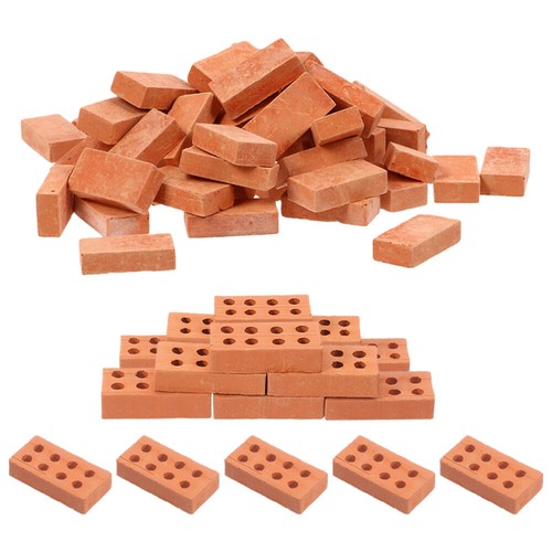 100pcs Diy Accessories Simulated Bricks Mini Landscape Brick Sand Table Supply - Picture 8 of 12