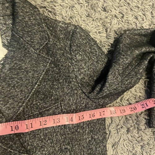 J.CREW NEW Marled Thandie Blazer Heather Graphite Black Wool Blend Sz 4 Academia - Picture 12 of 17