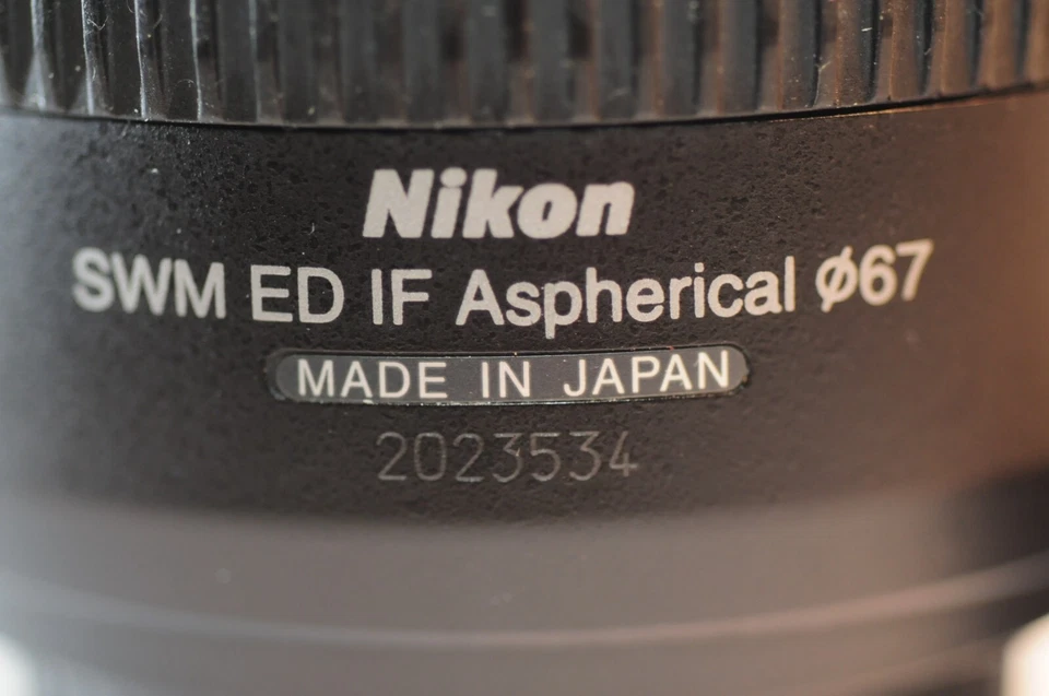 Nikon ED AF-S Nikkor 24-85 мм f/3.5-4.5 G FX объектив читать AF неустойчивый ручной фокус OK - Изображение 4 из 4