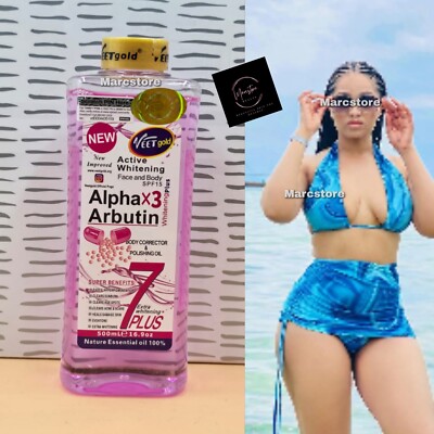 VEET GOLD Veetgold AlphaX3 Arbutin Body Corrector 500ml.  1×