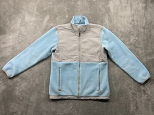 The North Face Jacket Girls Extra Large Blue Full Zip Fleece Outdoor Hiking Gorp