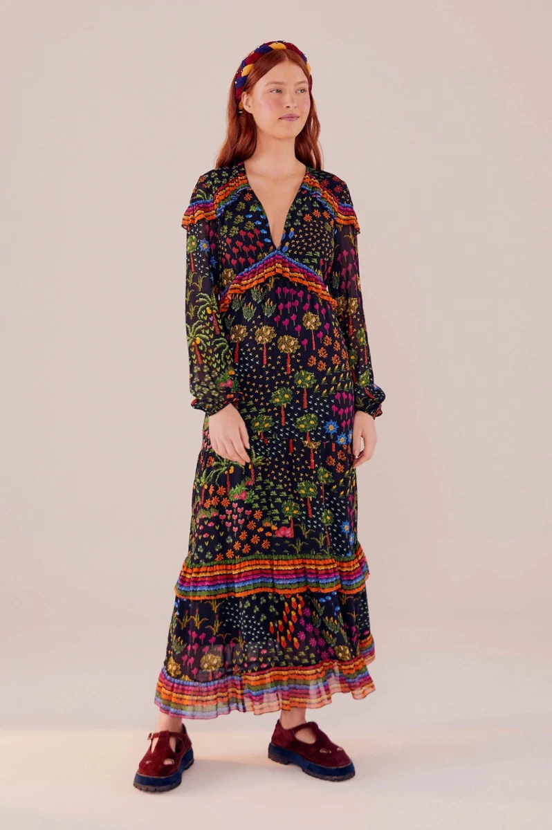 Fruit maxi hotsell dress