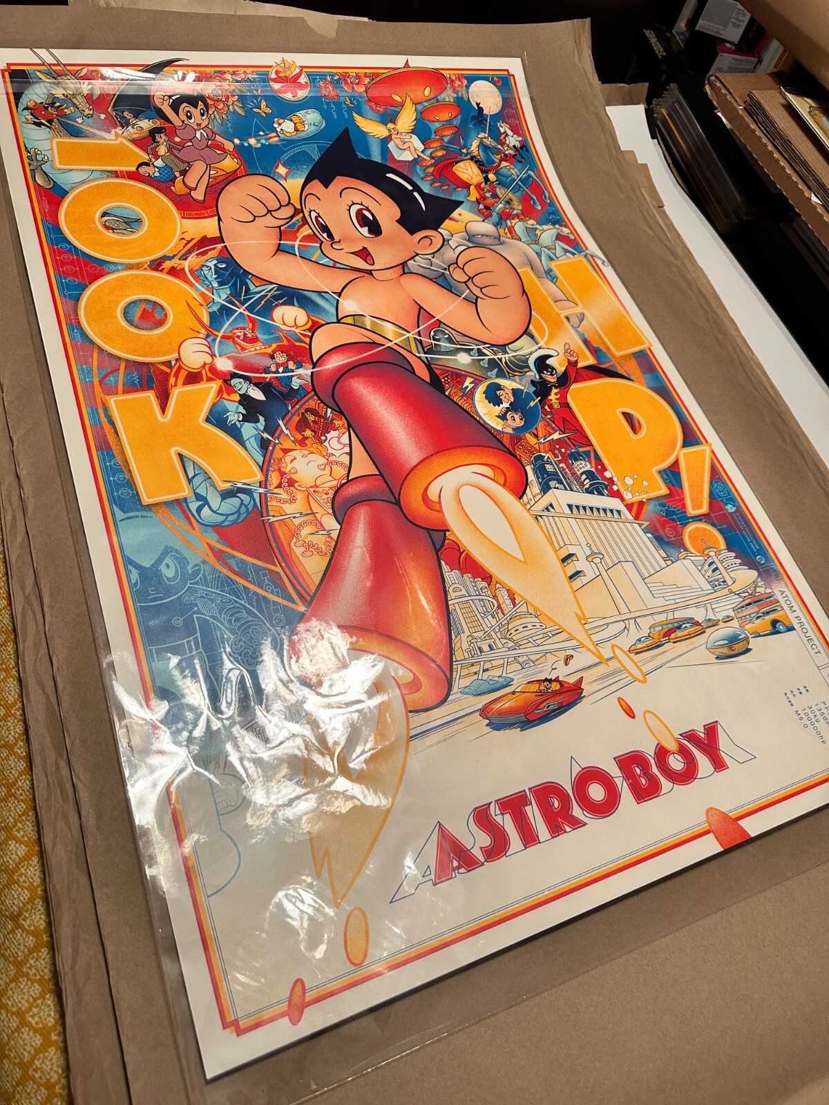 Astro Boy Art Screenprint Regular Poster Martin Ansin Original ISH BNG Tezuka