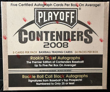 2008 PLAYOFF CONTENDERS BASEBALL DONRUSS SEALED BOX B.POSEY? HOBBY FREE SHIPPING