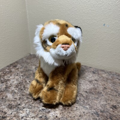 Wild Republic Big Eyes Wild Animal Tiger Plush small Realistic