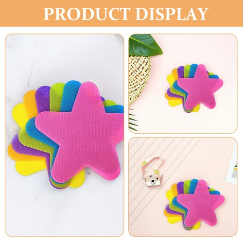 20pcs Star Carpet Spots Markers Carpet Circles Carpet Markers For - 第 4/12 張圖片