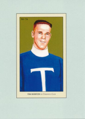 2010-11 ITG Heroes & Prospect 100 YEARS CARD COLLECTING #74 TIM HORTON - Toronto