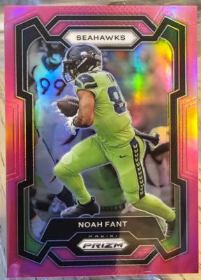 2023 Panini Prizm Pink Prizm Noah Fant #262 Seattle Seahawks | eBay