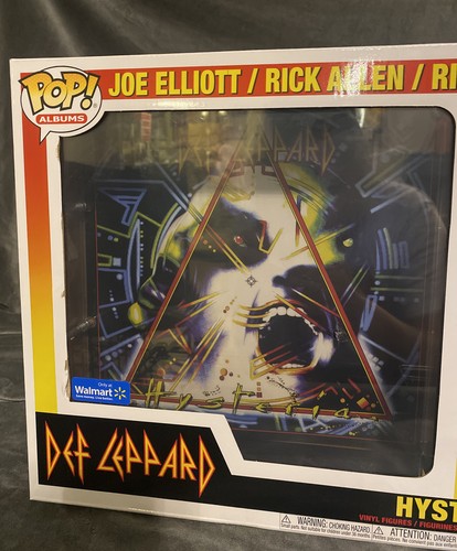 Funko Pop! Portada del álbum de lujo: Def Leppard - Hysteria - Exclusivo de Walmart (6) - Imagen 2 de 9
