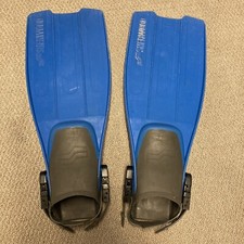Sherwood Dive Scuba Fins Flippers Open Heel Adjustable 22" Long Adjustable