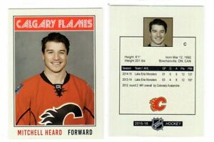 Mitchell Heard Calgary Flames Straubing Tigers sehr selten