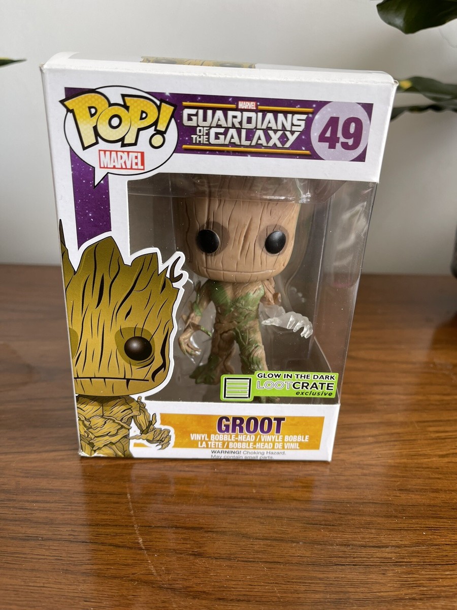 Funko Pop! Groot Glow In the Dark #49 Loot Crate Exclusive