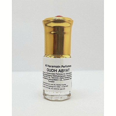 Oudh Abyat Attar Oil 3ml von Al Haramain - Oud, Sandale, Leder, Floral