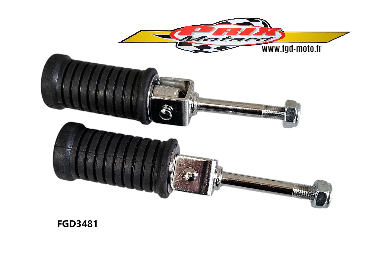 Cale-pieds passager Kawasaki 750 H2 pour balades et rassemblements vintage
