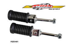 KAWASAKI 750 H2 1972/1975 SET REPOSE PIEDS ARRIERES