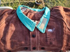 Weldas STEERSOtuff Split Cowhide Welding Cape Sleeve Jacket 3X-Large XXXL NEW