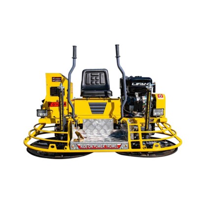 Concrete Ride-on Power Trowel Machine Surface Finisher Twin Trowel