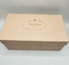 PRADA Milano Empty Gift Storage Shoes Box wit...