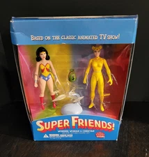 Wonder Woman & Cheetah Super Friends DC DIRECT Deluxe Set MOC NEW #2