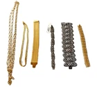 Vintage Signed Costume Jewelry Bracelet Lot – Monet, Napier & Weiss