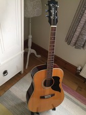 EKO Ranger 6 kit acoustic guitar natural finish 6 new strings low action