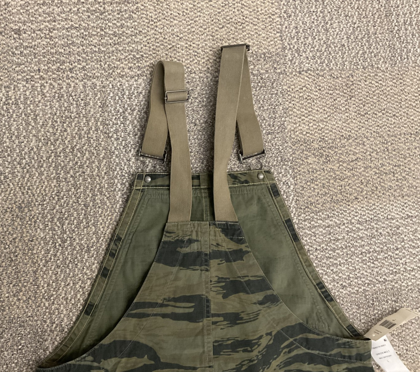 RRL Ralph Lauren 1960s Inspired Camo Ripstop Overall-MEN-L-RARE image 6
