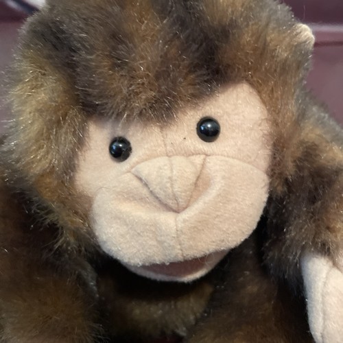 Folkmanis Folktails Monkey Hand Puppet 10 inch EUC - Picture 4 of 16