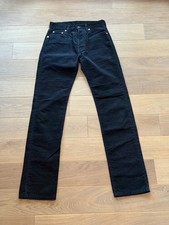 ★ Levi Strauss ★ Levi's 551 Damen Cord Kord Hose W28 L34 Schwarz