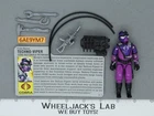 Techno-Viper V1 100% Complete G.I. Joe 1987 Hasbro Vintage Action Figure