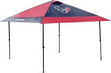 Logo Brands NFL 12x12 Solo Up Canopy - 144 Square Feet of Shade – One-Person