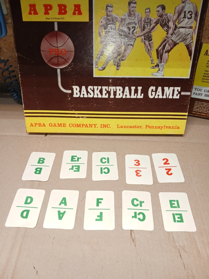 1977, Baloncesto Profesional APBA Original contiene los 22 Equipos, 76-77, 100% Completo Foto 3 de 4